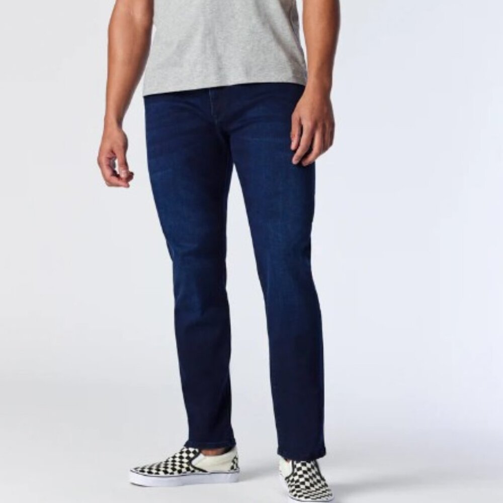 Mavi Jeans - marcus slim straight leg in dark brushed athletic